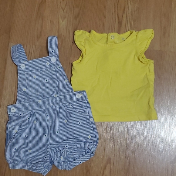 2 pc Short Sleeve Baby Outfit - Picture 2 of 6